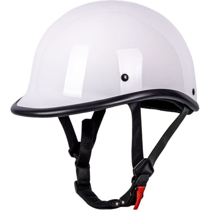 Demi casque rétro pour motos et scooters électriques