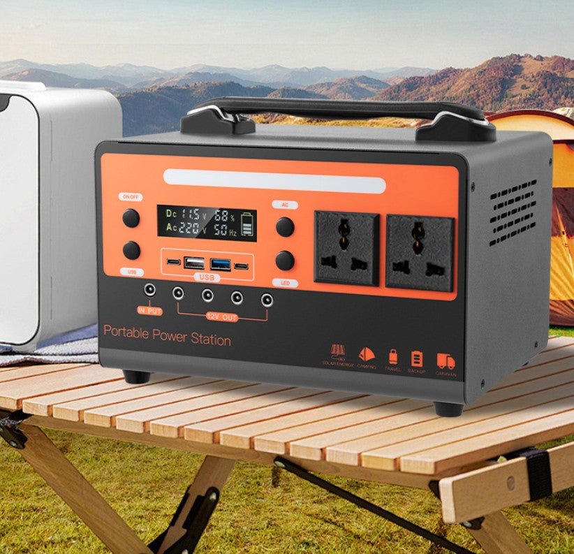 450W Portable Power Station AC DC générateur solaire USB alimentation extérieure