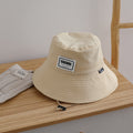 Chapeau de bateau à vent pour bébés en tissu à corde pour enfants - S