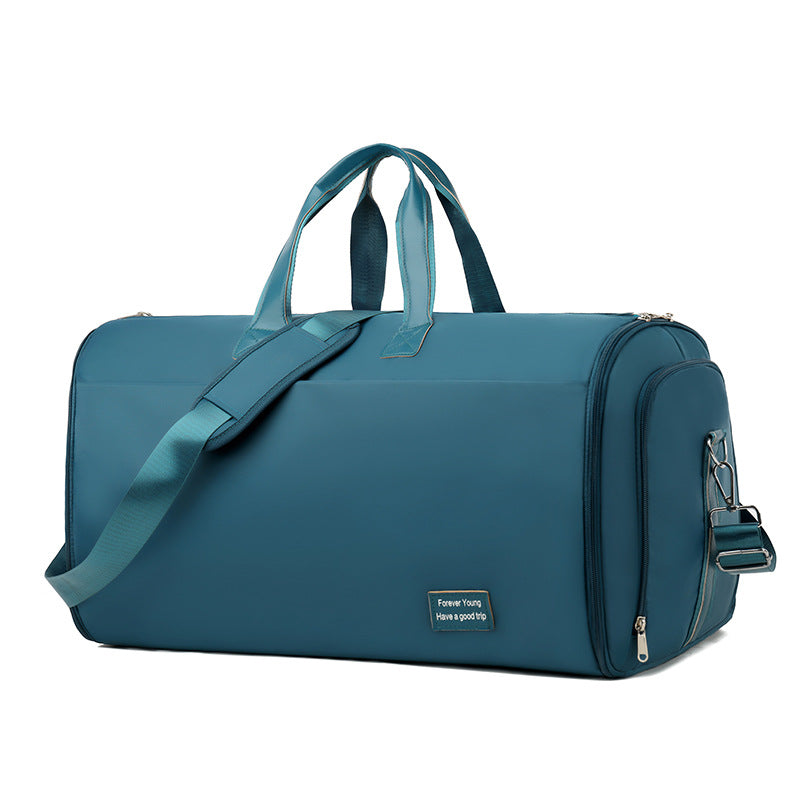 Sac de voyage à grande capacité en cuir de taille haute