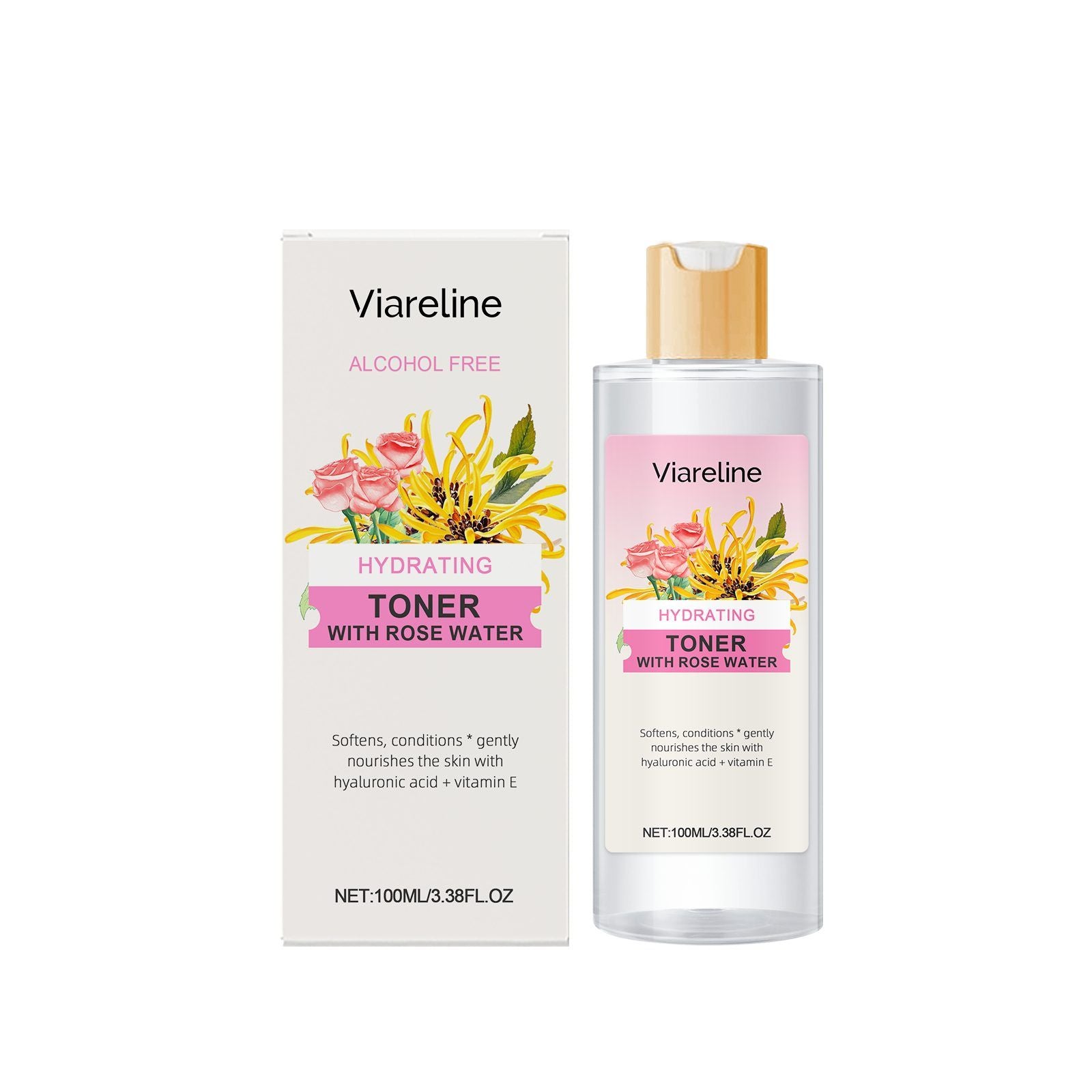 Viareline sorcière Hazel Rose toner visage