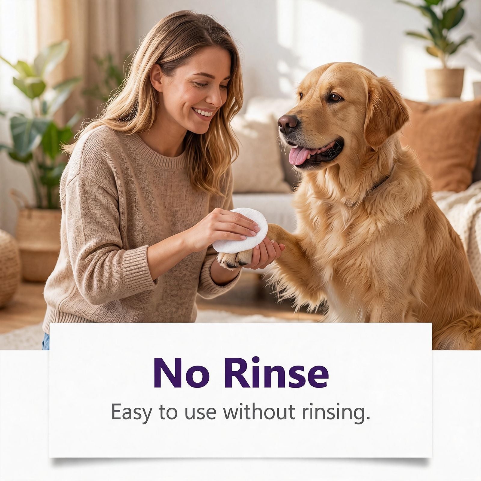 Wipes apaisantes pour peau de chien