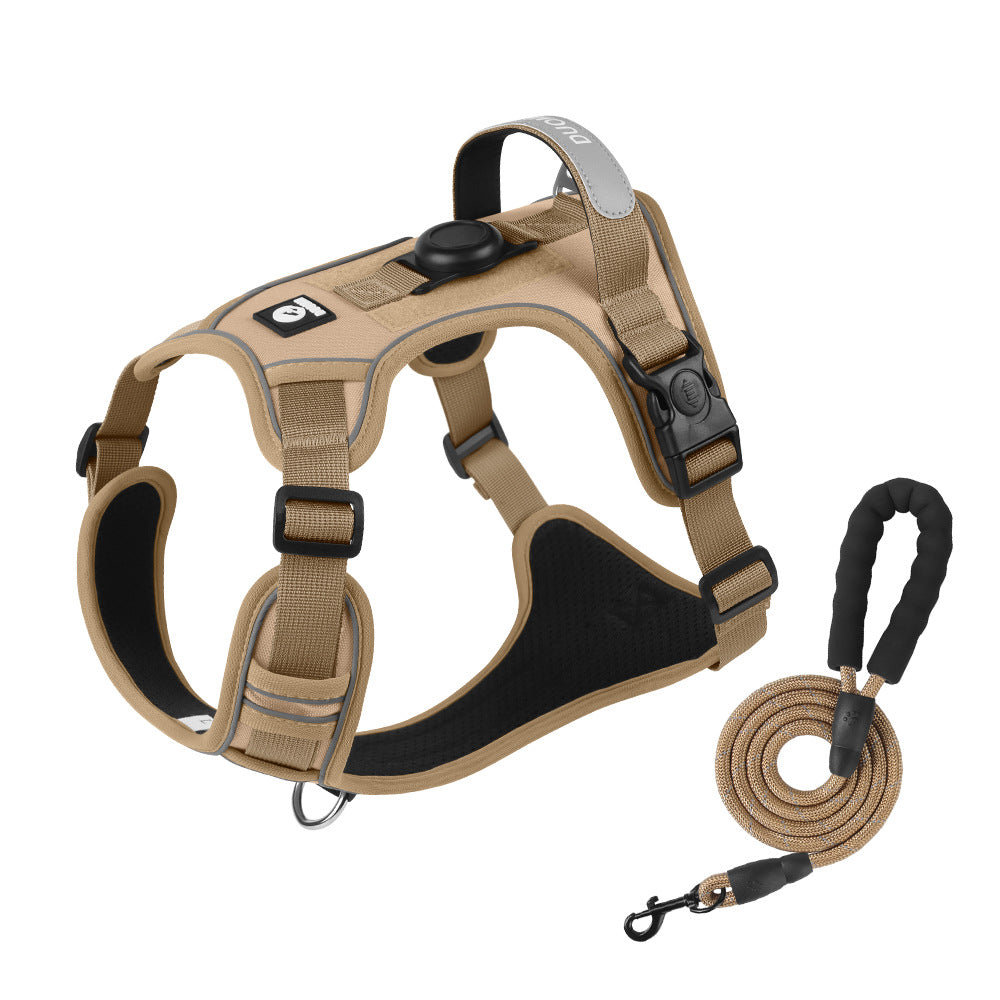 Anti Breaking Loose Big Dog Cost Strap Reflective Medium Large Dog