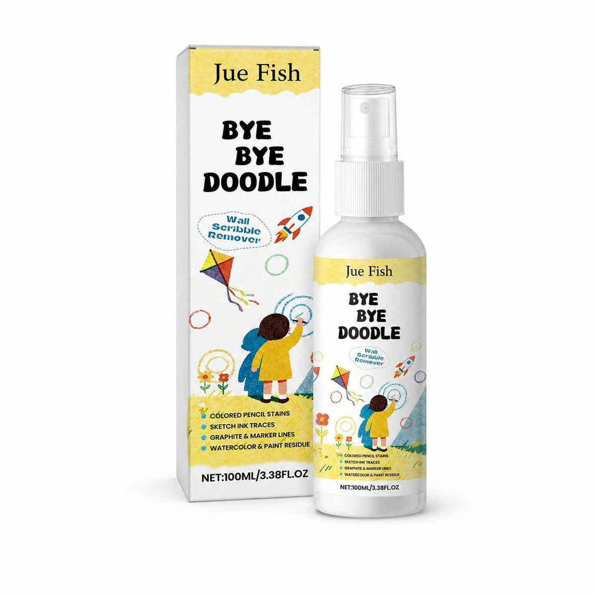 Vaporisateur de nettoyage de marque murale JUE FISH