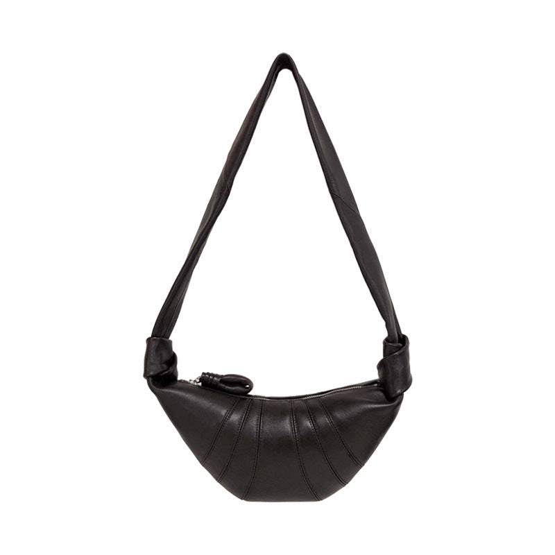 Hot-selling European and American sheepskin croissant bag for foreign trade