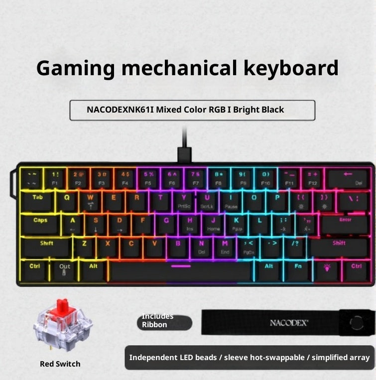 Clavier mécanique Ajazz NK61