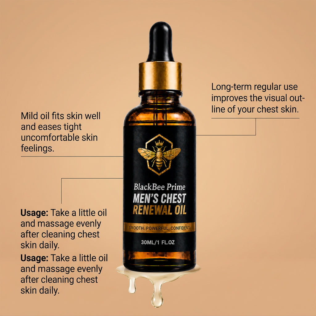 Hommes Soins de poitrine Huile essentielle