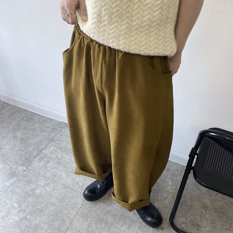 Pantalons à jambes larges pour hommes extra-loose