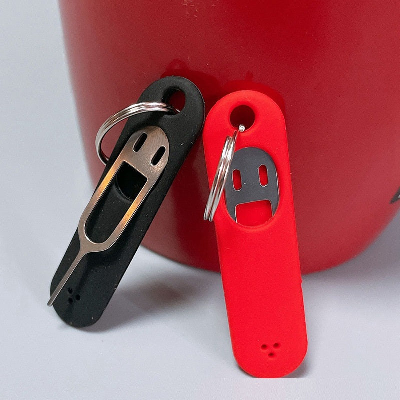 Boîtier en silicone Invisible Portable Card Device Épaisseur