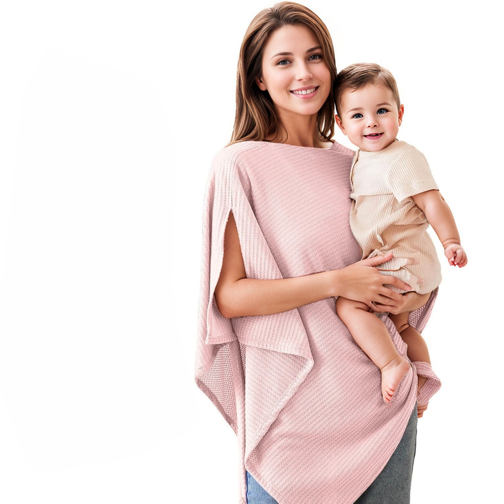 Écharpe multifonctionnelle pour bébés en forme de gaufre