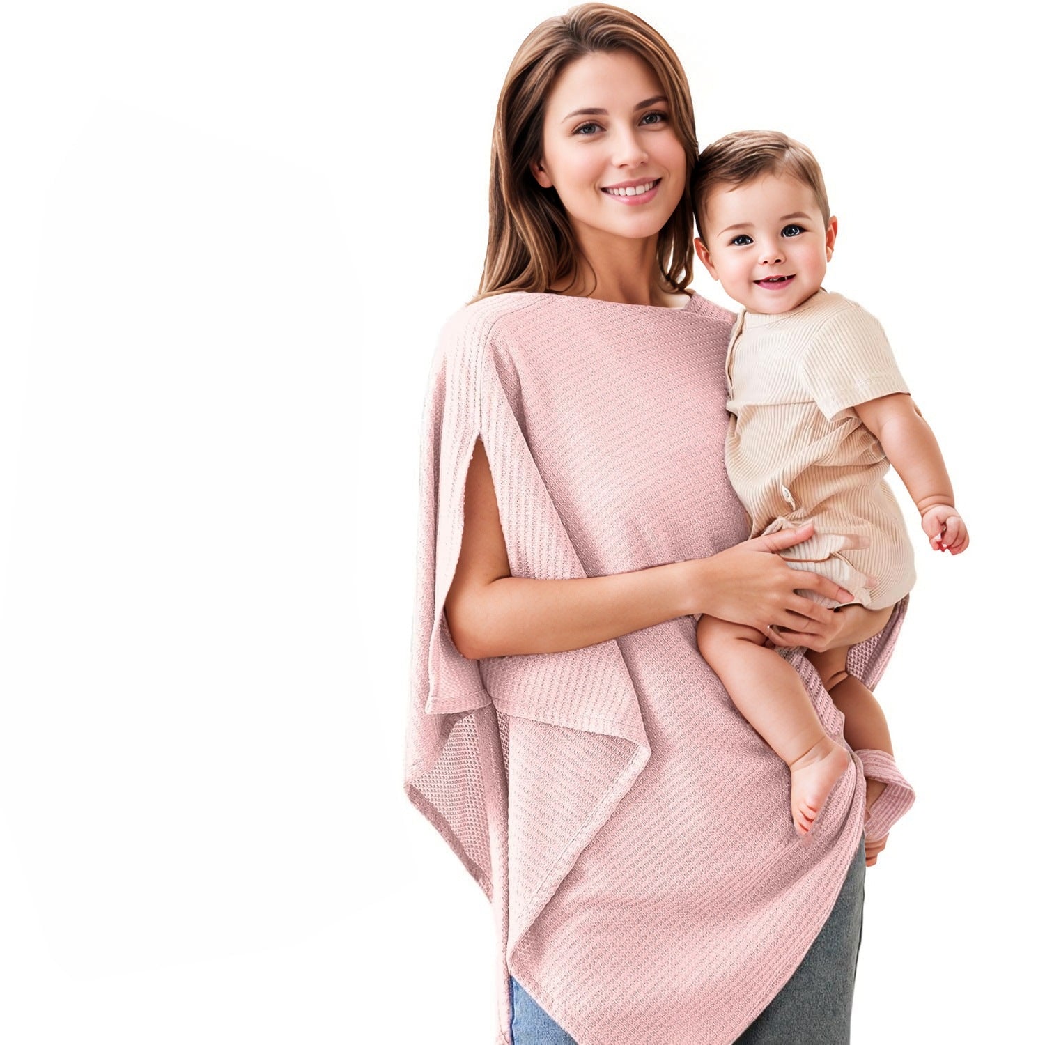 Écharpe multifonctionnelle pour bébés en forme de gaufre