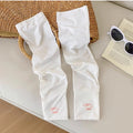 Manches de glace à écran solaire - White-1 paire
