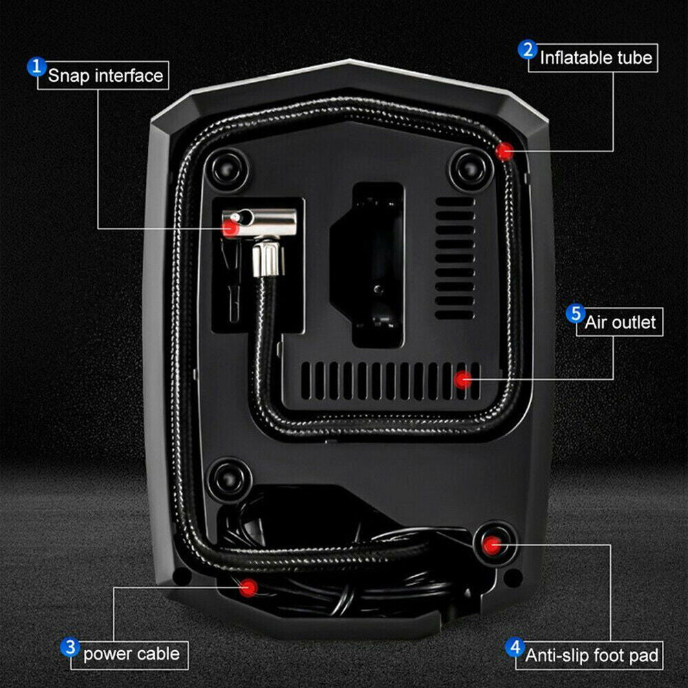 Portable Digital Display Car Tire Inflator