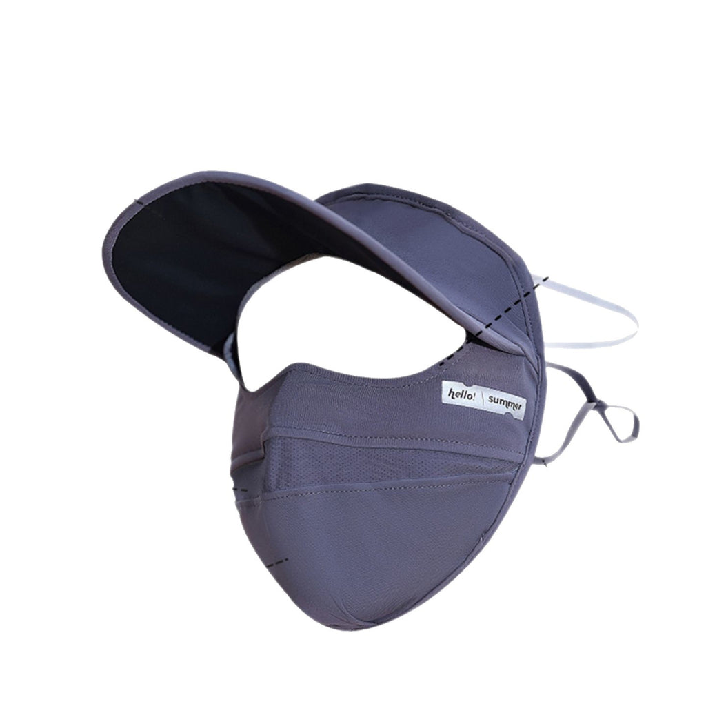 Couverture pleine face Brimmed Sun et masque anti-poussière