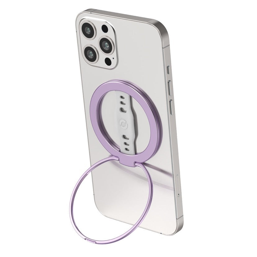 Support de téléphone mobile avec charge magnétique sans fil