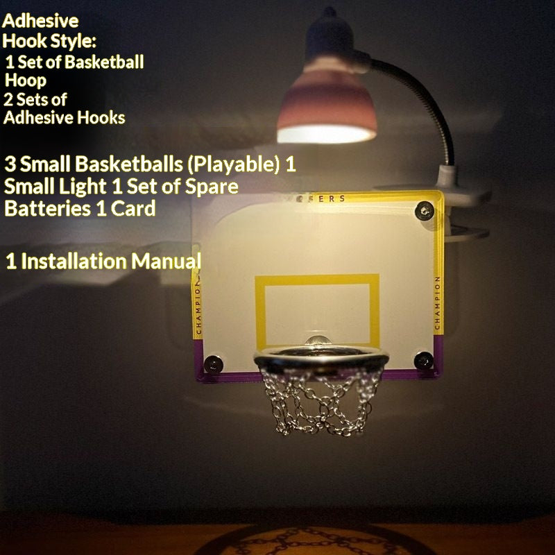 Basketball Hoop Mini Tir Panier Lumière de nuit