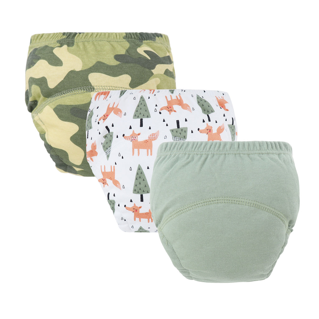 Pantalons d'entraînement lavables Eco-cotton pour nourrissons et tout-petits