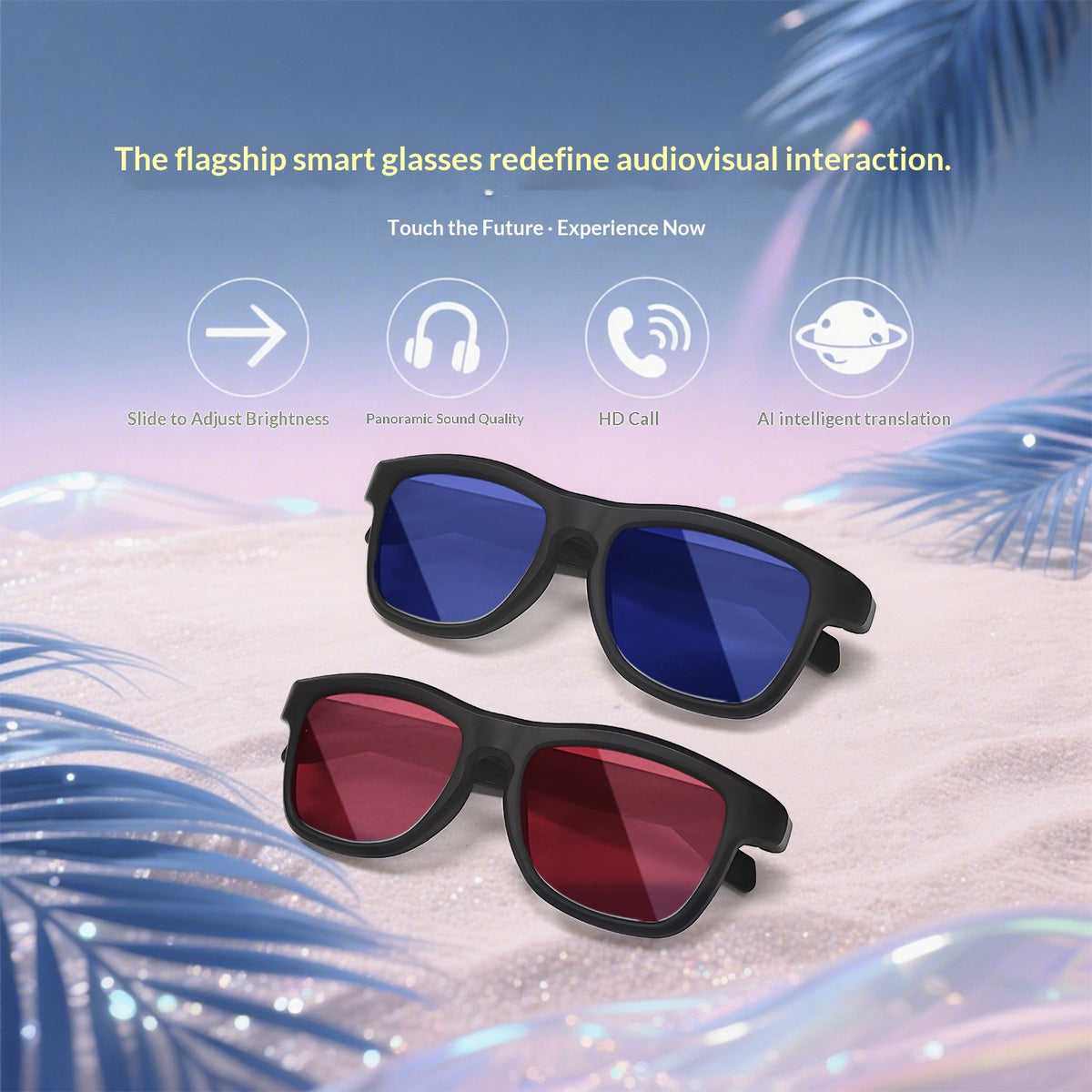 Smart Dimming Bluetooth Electrochromic Lenses