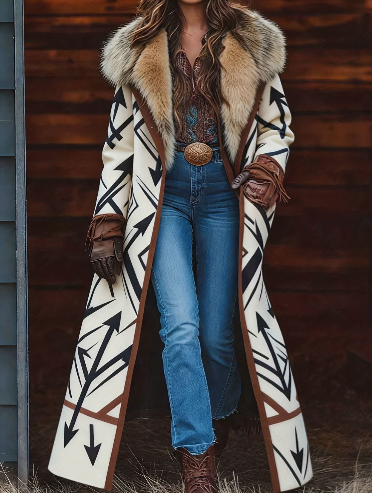 Retro-style En peluche brise-vent mode et chaud pour l'automne et l'hiver