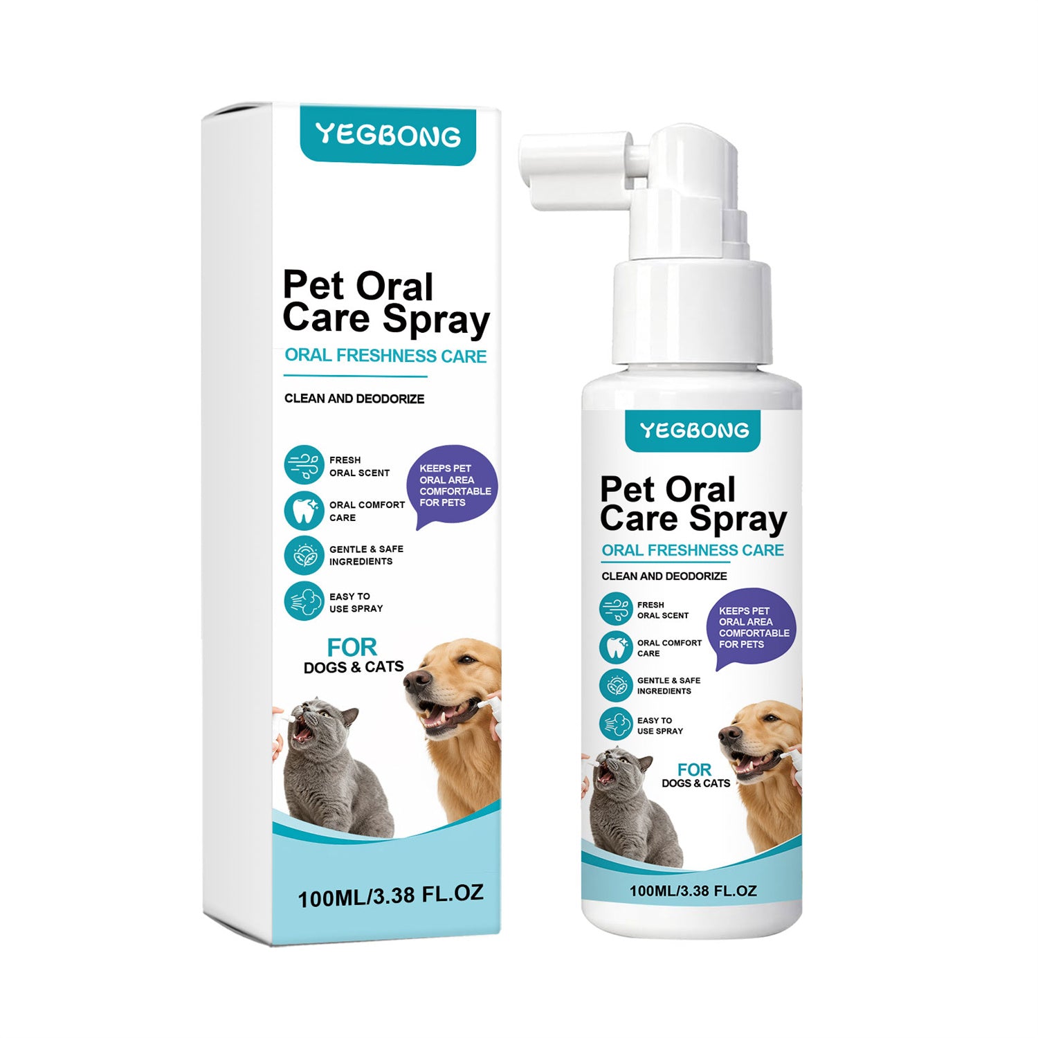 Vaporisateur de soins oraux pour animaux de compagnie