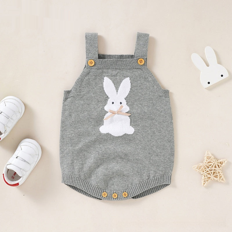 Bébé Sling mignon lapin Romper combinaison de saut