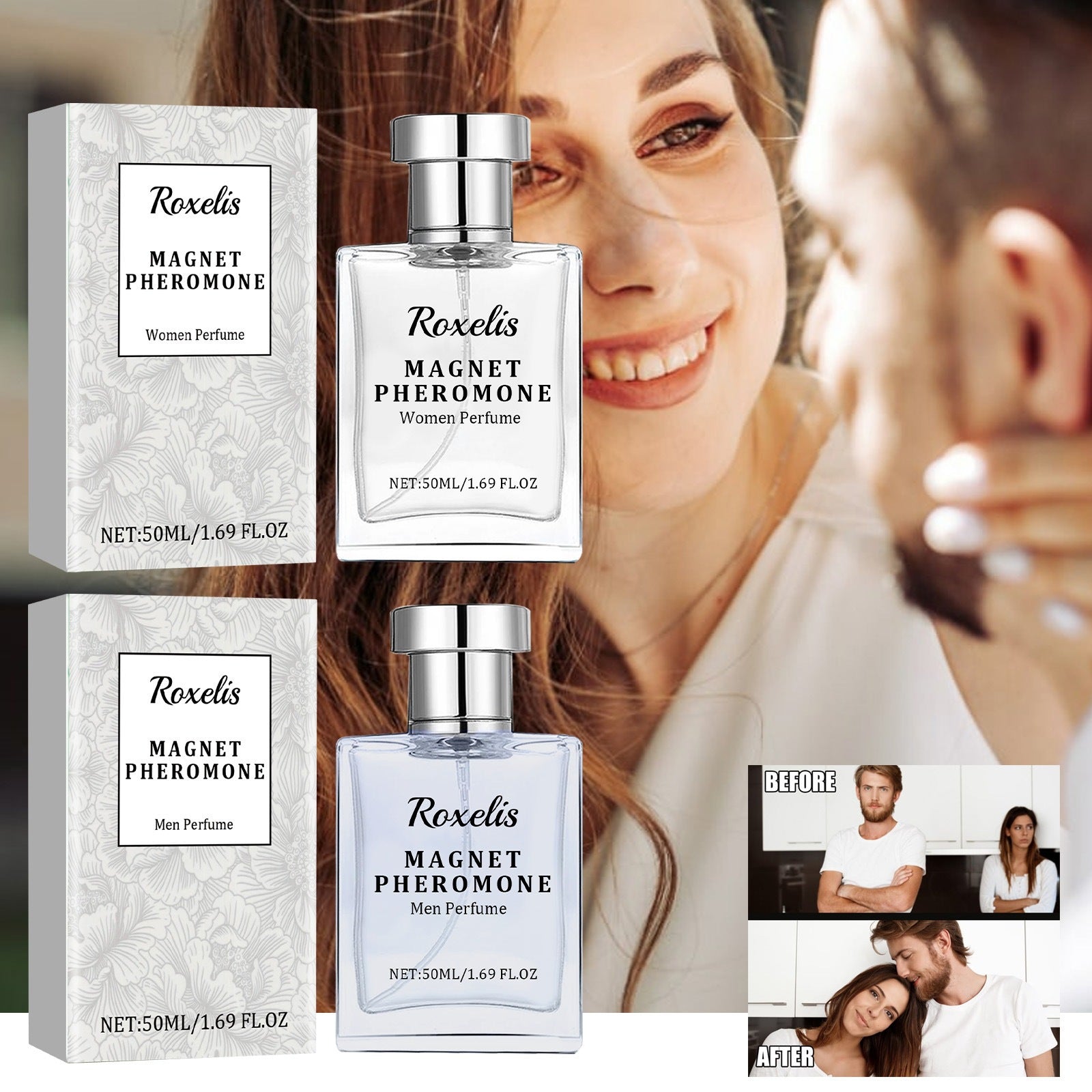 Parfum de phéromone magnétique durable et subtilement élégant