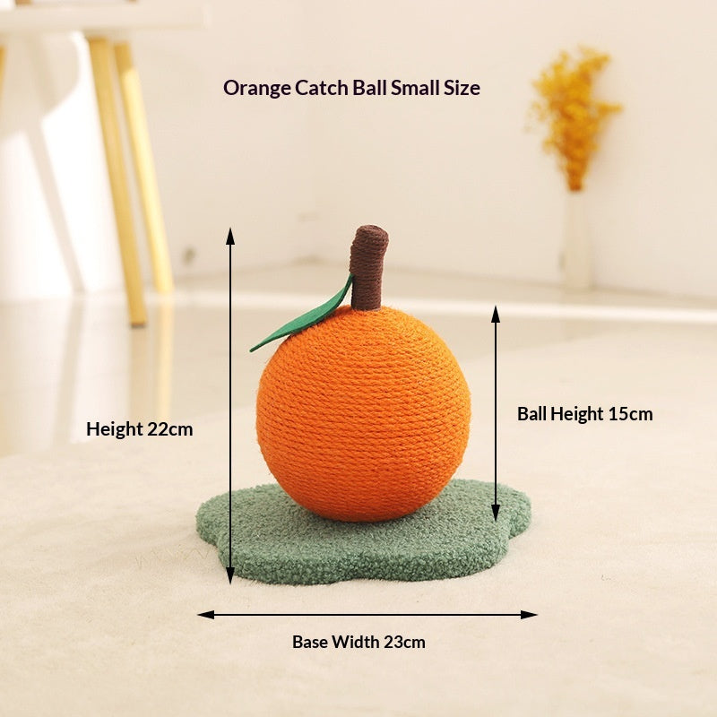 Tableau de scratching de chat balle de corde de chanvre surdimensionné Claw Grinding Board Scratch résistant Scrap-