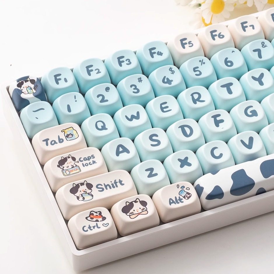 Petite vache de lait carré Sublimation de Moa