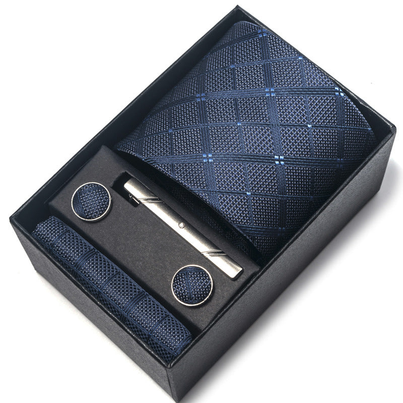 Men's Direct Supply Polyester Yarn-Dyed Jacquard