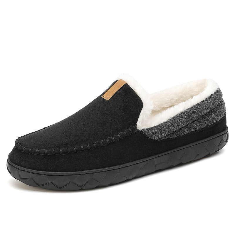 Bottes de neige thermique doublées de polaire pour hommes à usage extérieur