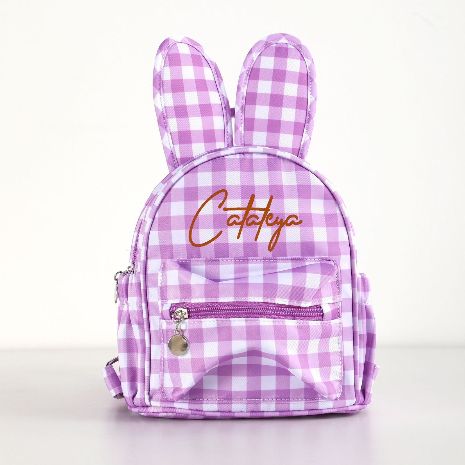 Sac à dos pour élèves de l'école primaire mini portable Plaid