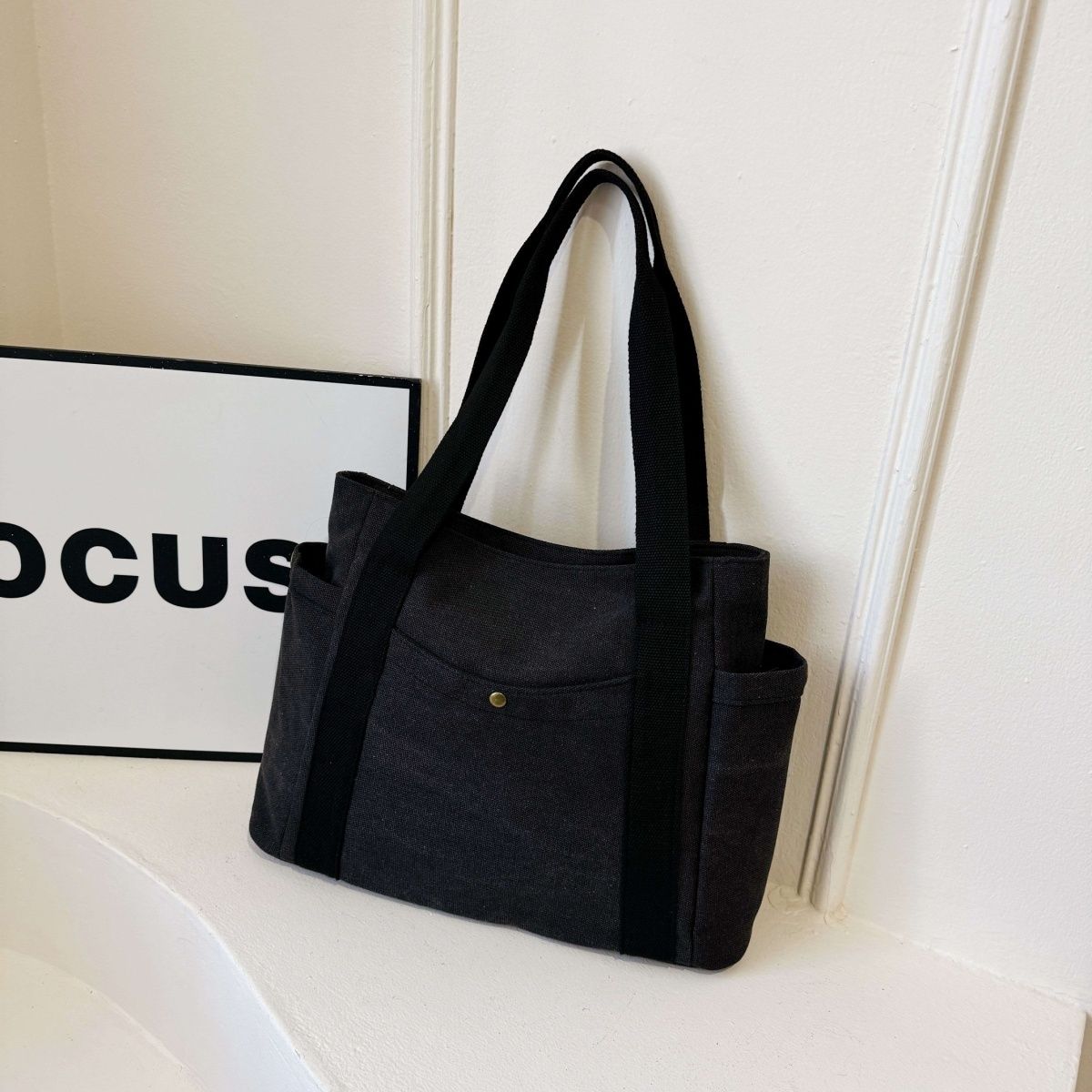 Sac en toile Sac à épaule de grande capacité