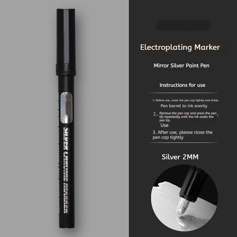Mirror marker pen is waterproof and does not fade