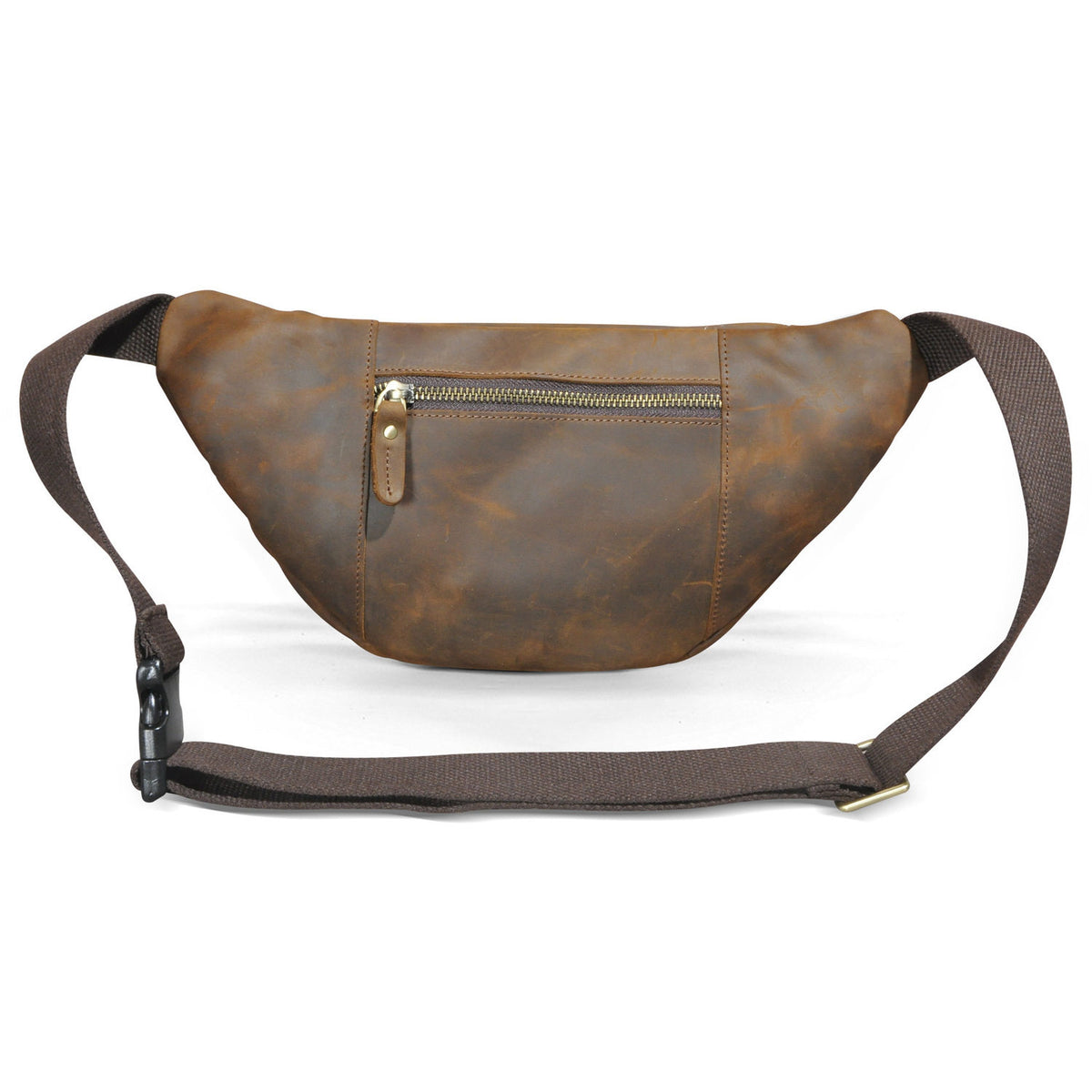 Crazy Horse cuir hommes sac plein-grain Cowhide poitrine sac