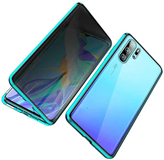 Boîtier de téléphone mobile anti-peep Magneto en verre double face