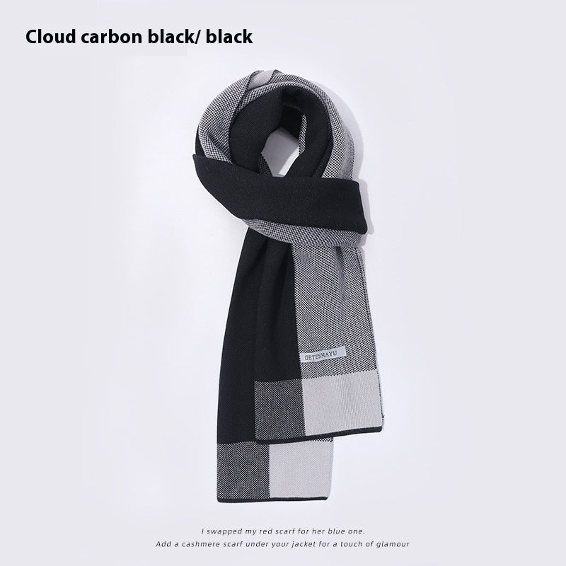 Écharpe Hiver Homme extérieur protection contre le vent cou