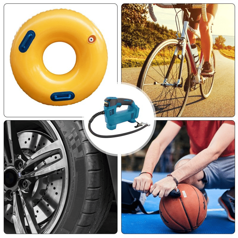 Compresseur d'air portable 5000PSI avec jauge de pression numérique