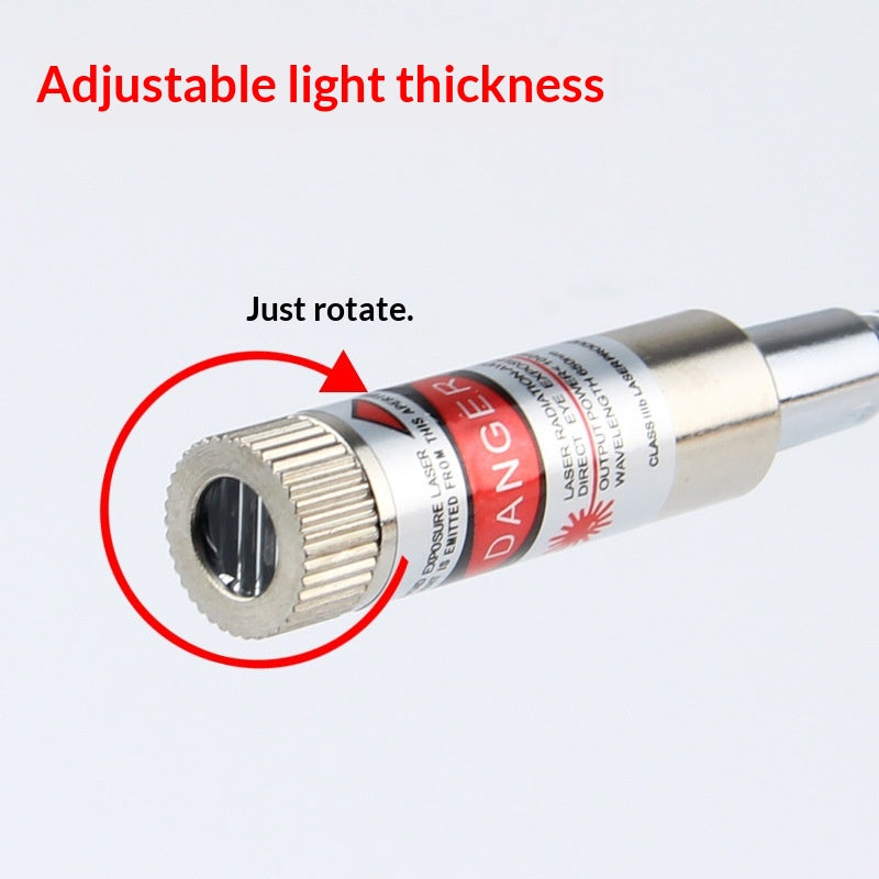 Infrared positioning laser cutter for sewing machine