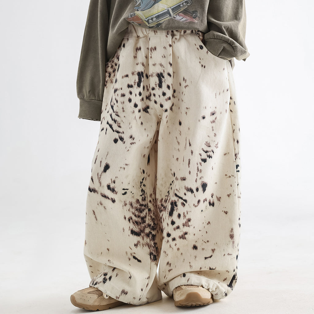 Enfants Leopard-print coréen Pantalon casual