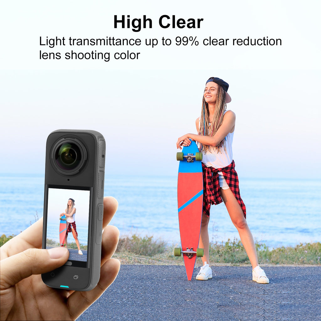 Insta360 X4 HD Tempered Film 360 Panoramic Sports Camera X4 Accessoires
