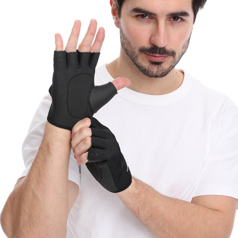 Gants de fitness à moitié doigts pour vélo sportif