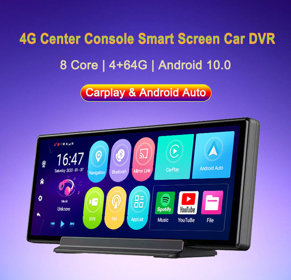 Console centrale enregistreur de conduite HD