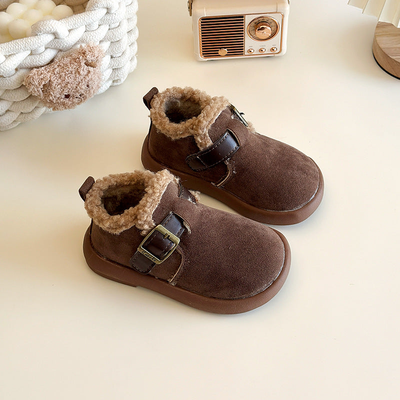 Filles Hiver Velvet-Line Casual Chaussure chaude
