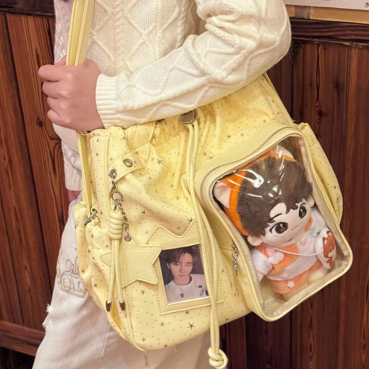 Sac à Poupée de 20cm Sac à Dossereau Sac à Douleur en forme d'étoile