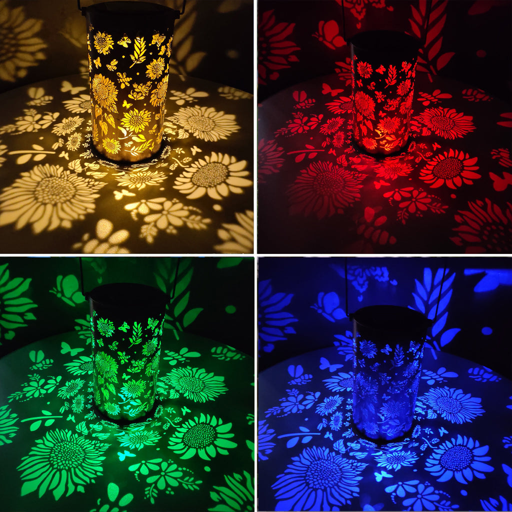 Lampe extérieure étanche solaire pour usage domestique