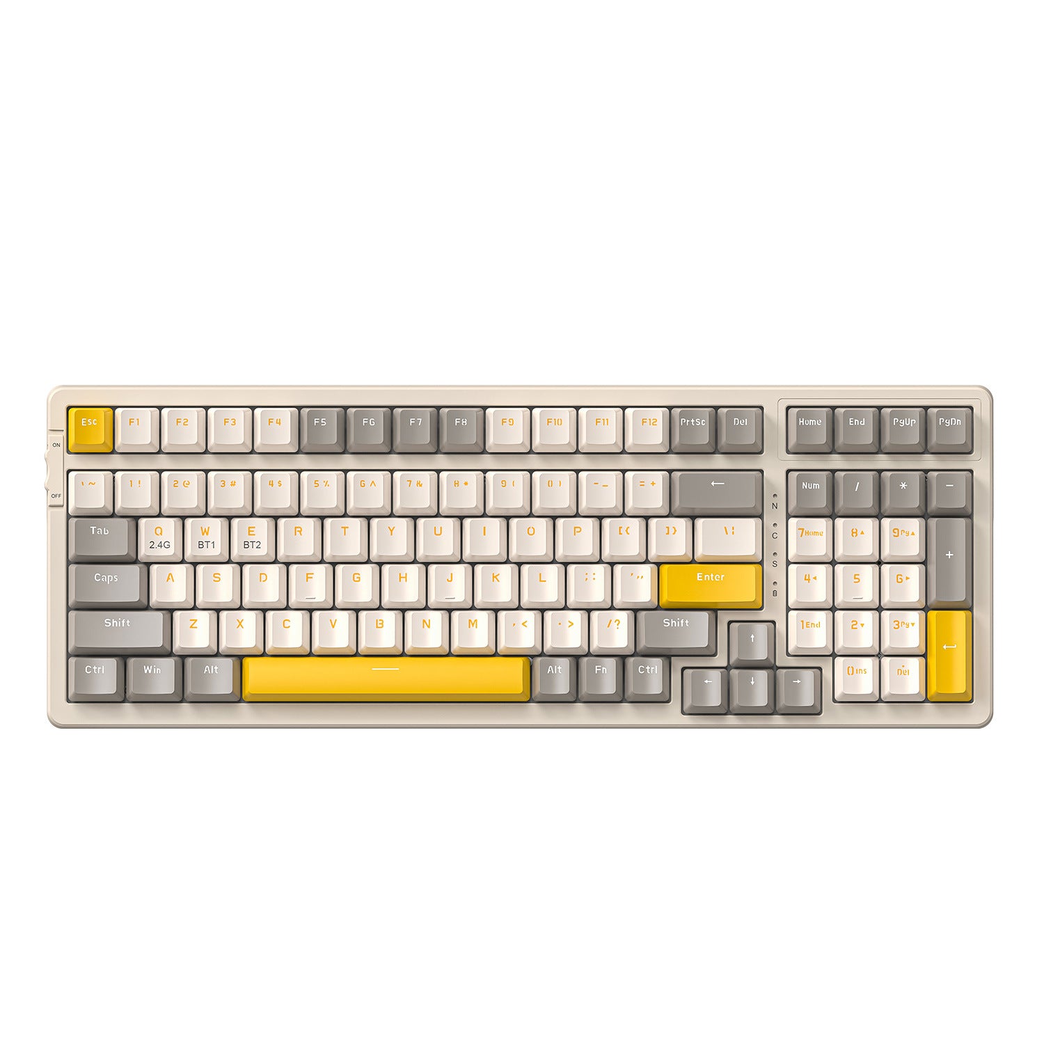 Clavier mécanique bimode sans fil Bluetooth