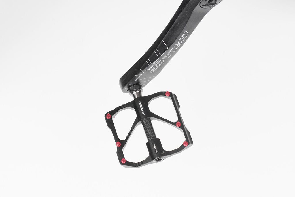 Vélo de montagne à roulement en fibre de carbone 3 pédales