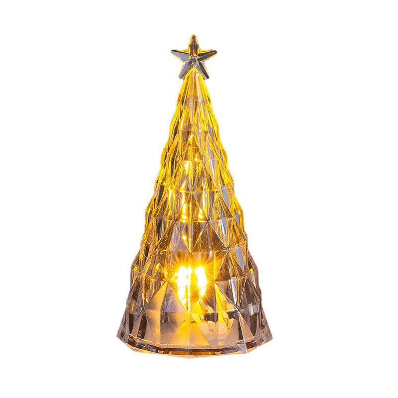 Décorations de Noël Ornements de bureau Arbre de Noël lumineux lumières de nuit Cr pour enfants