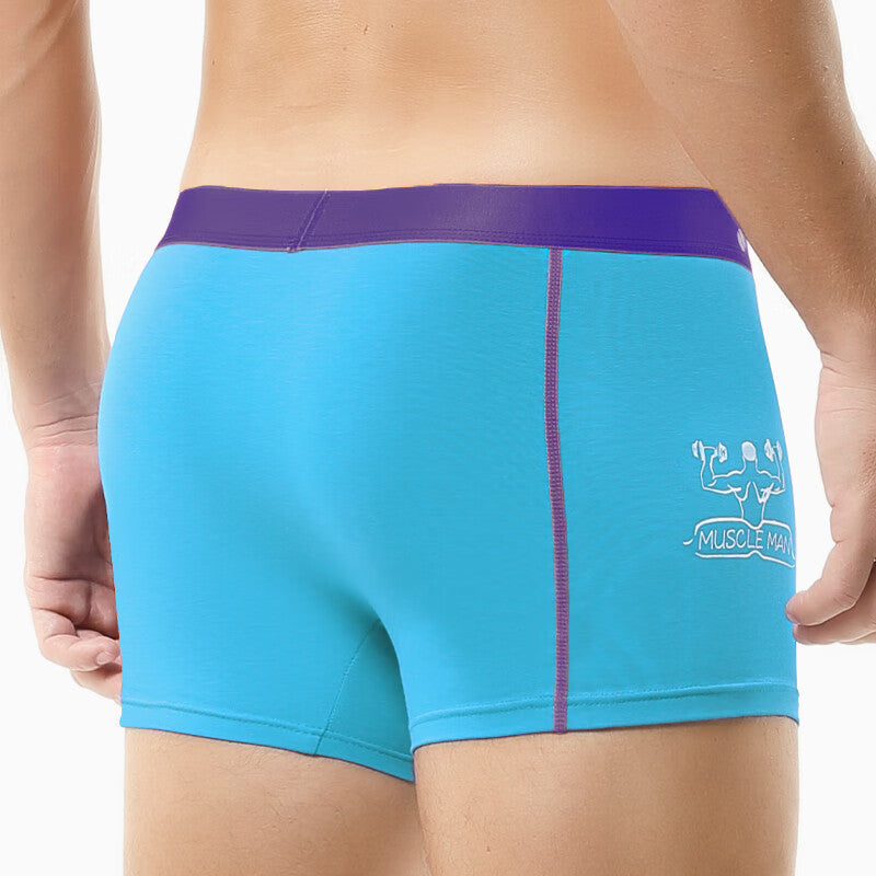 Slips en coton pur homme avec des imprimés tendance