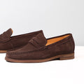 Mocassins en cuir homme Chaussures de bateau en cuir véritable Slip-on Suede